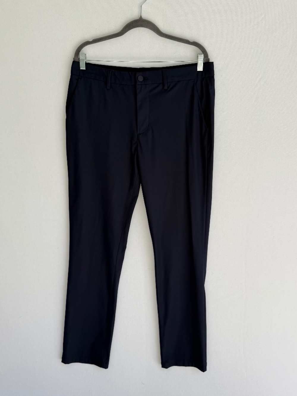 QUINCE Men’s 34x32 Deep Navy Blue Performance Stretch Technical Dress Pants